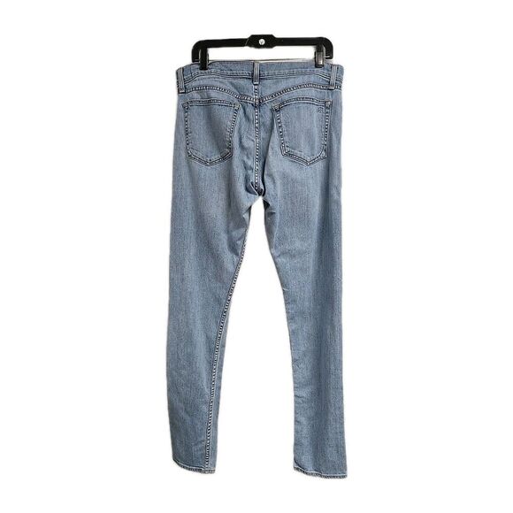 Rag & Bone Standard Issue Fit 1 Skinny Leg Button Fly Jeans Blue Men’s Siz 33x33 - Picture 3 of 9